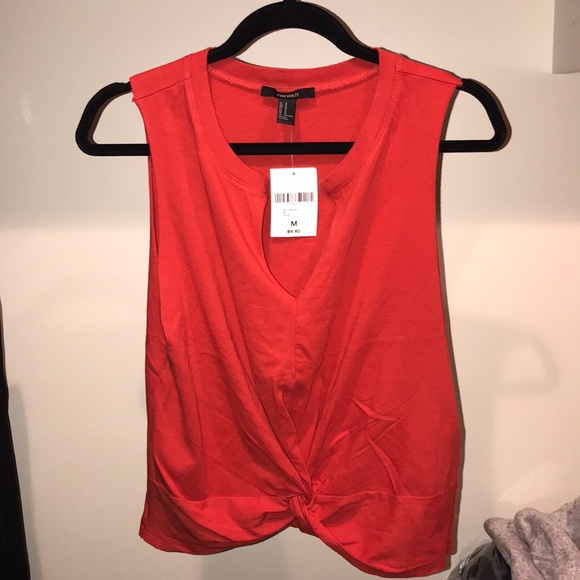 Forever 21 Tops - Forever 21 Twist Front Tank Top